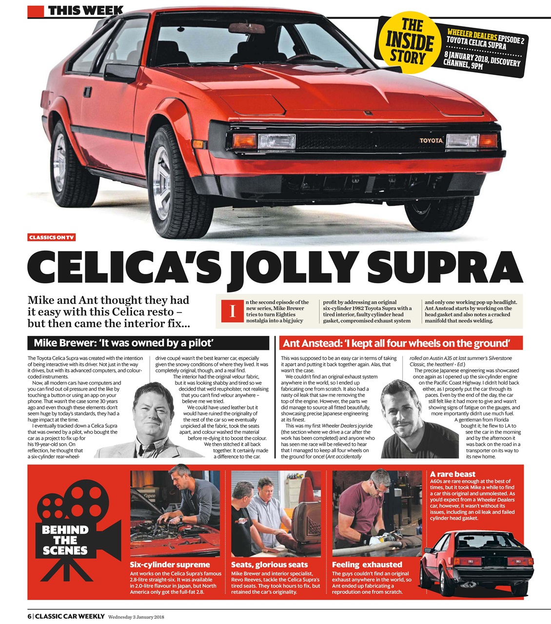 Classic Car Weekly Preview Pages