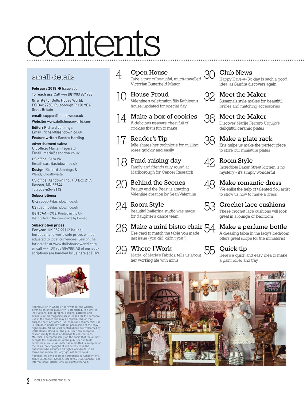 Dolls House World Preview Pages