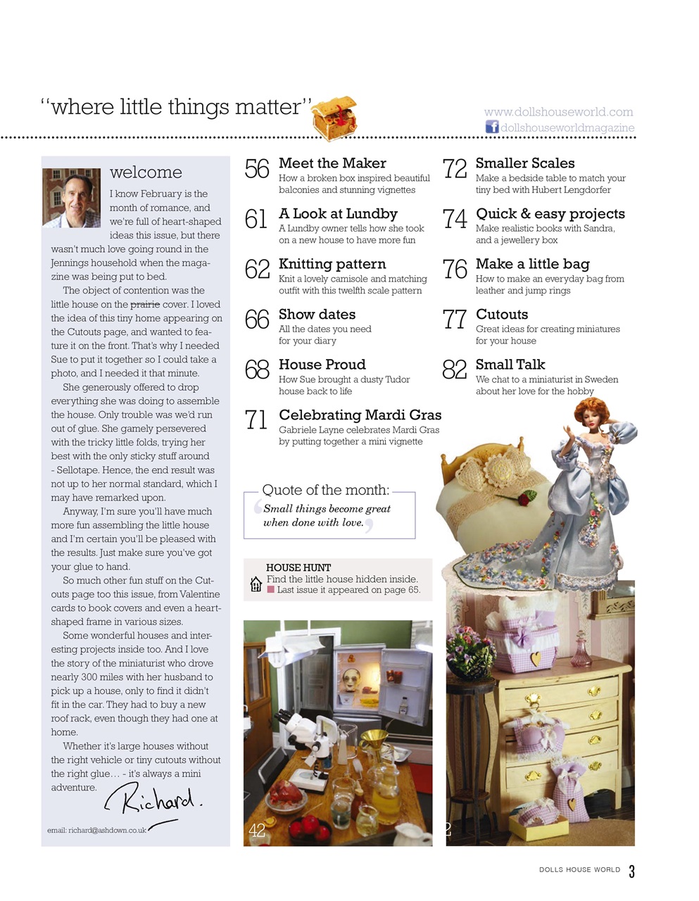 Dolls House World Preview Pages