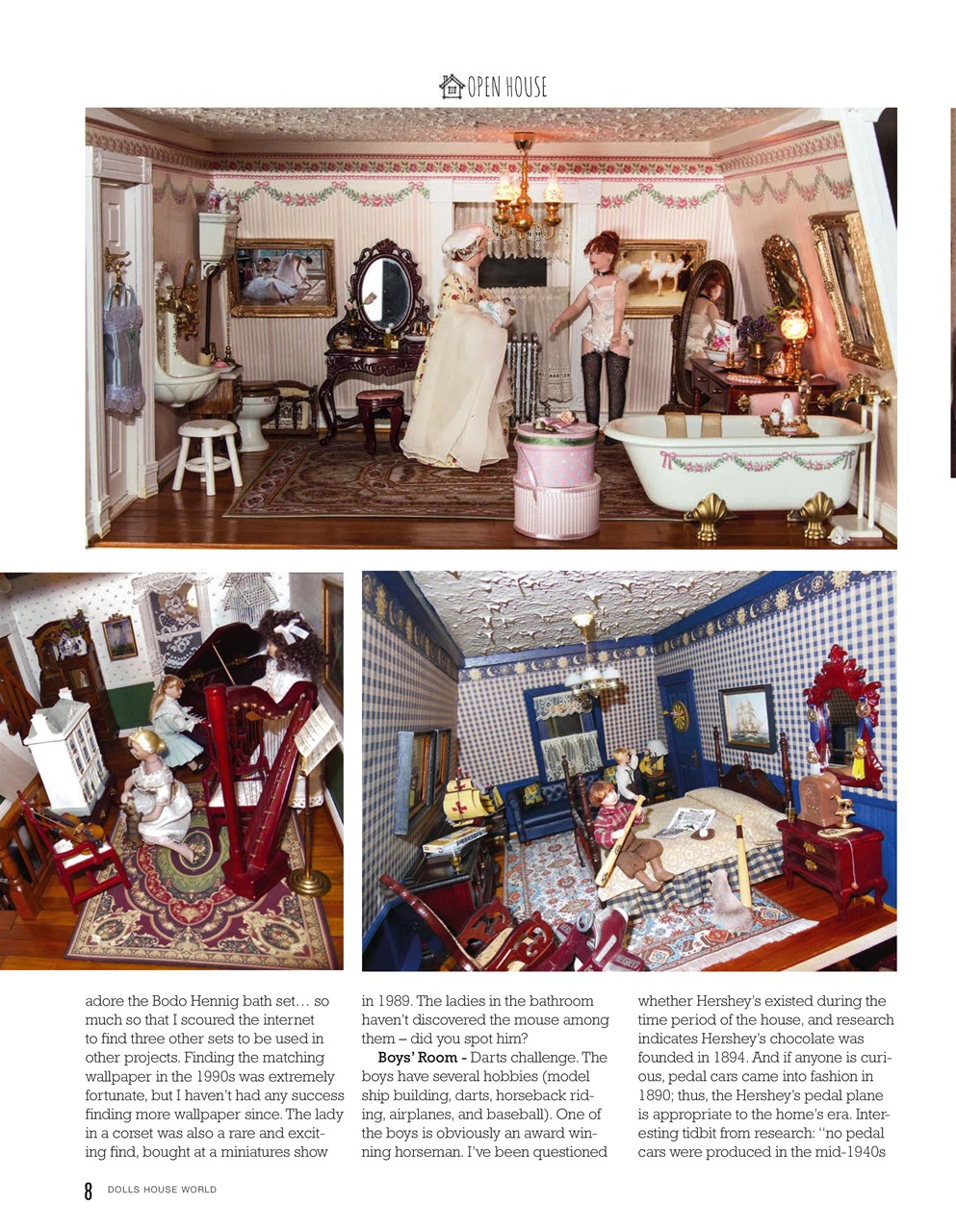 Dolls House World Preview Pages
