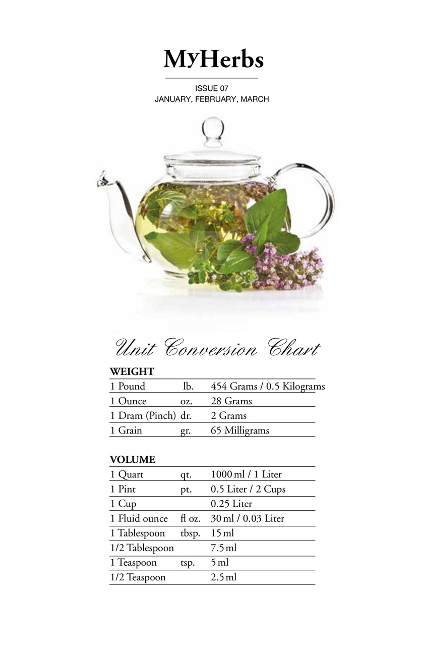 My Herbs Magazine Preview Pages
