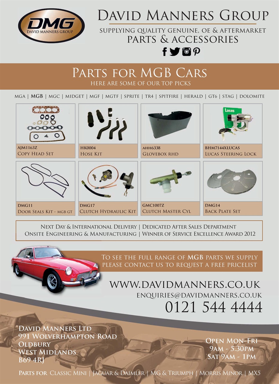 MG Enthusiast Preview Pages