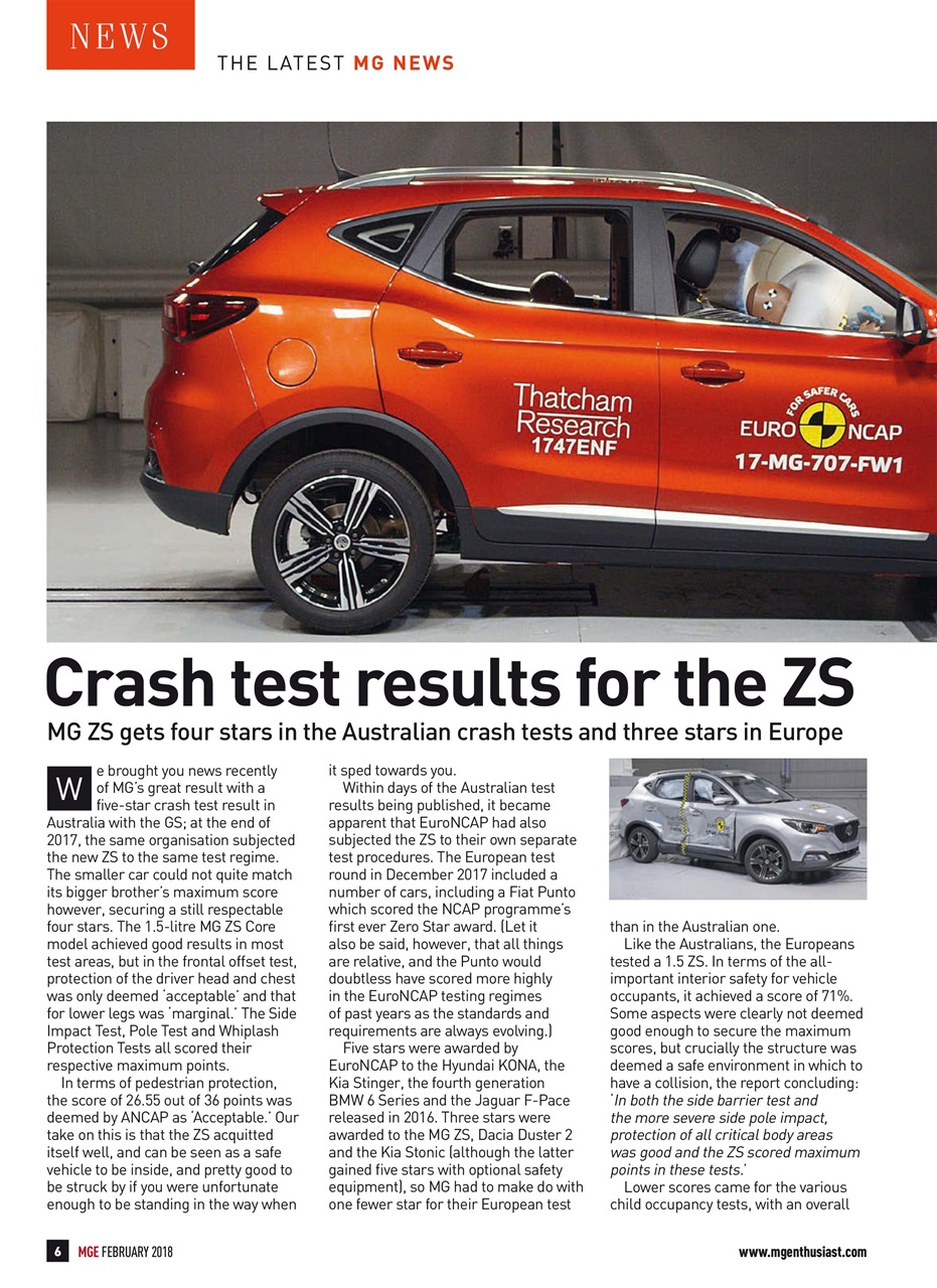 MG Enthusiast Preview Pages