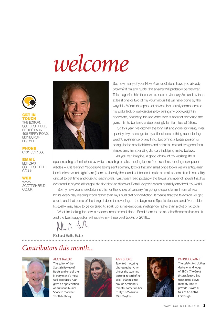 Scottish Field Preview Pages