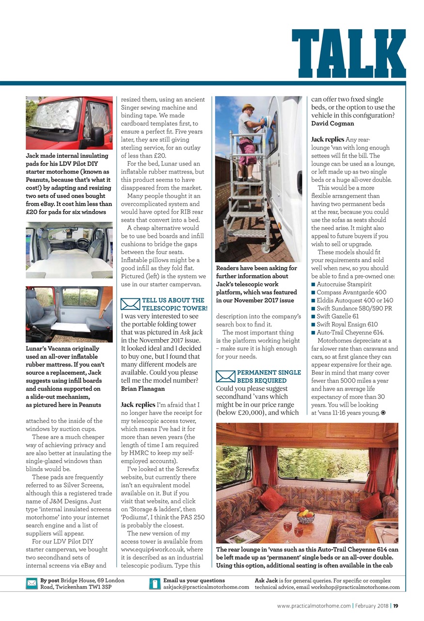 Practical Motorhome Preview Pages