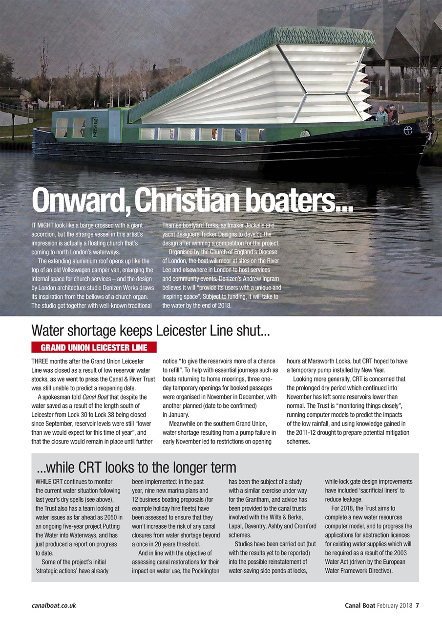 Canal Boat Preview Pages