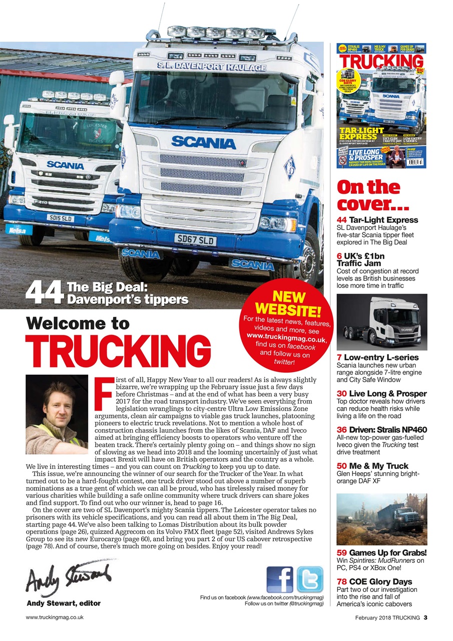 Trucking Magazine Preview Pages