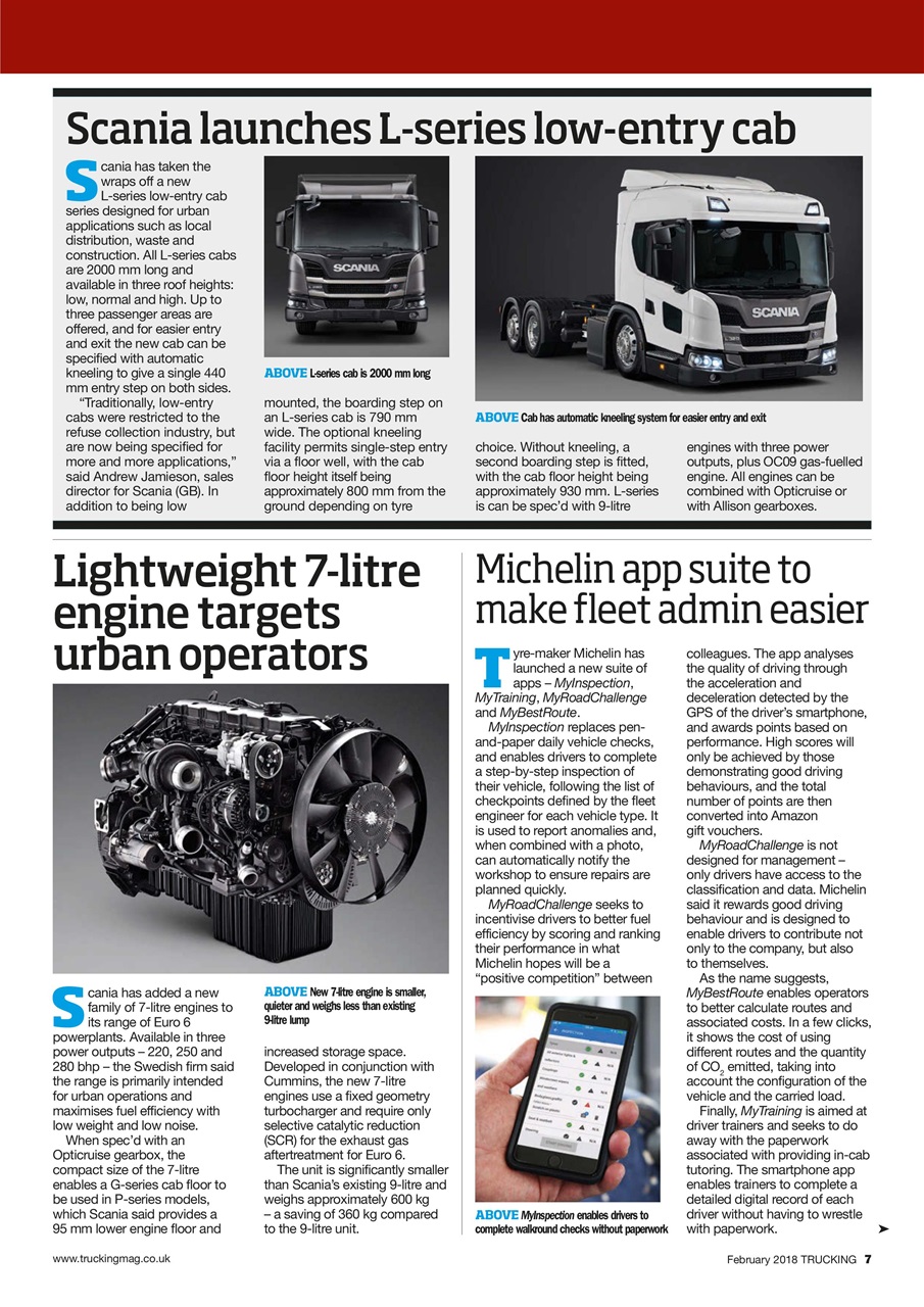 Trucking Magazine Preview Pages