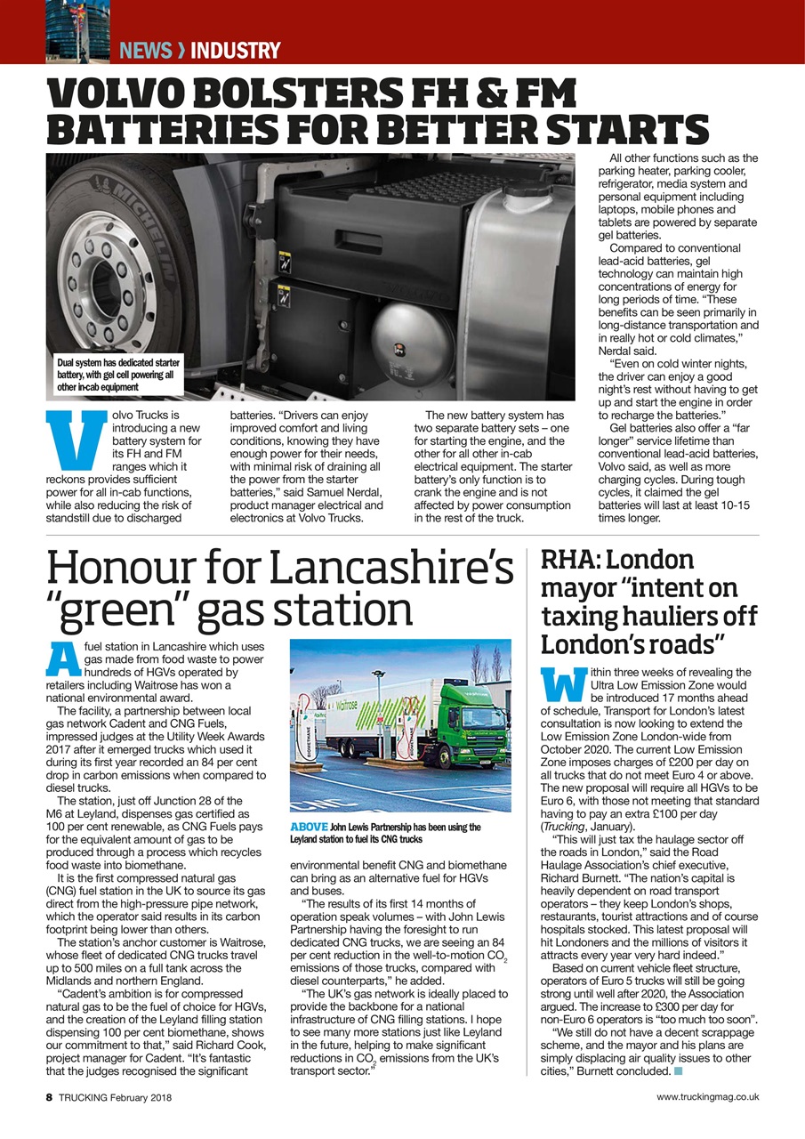 Trucking Magazine Preview Pages