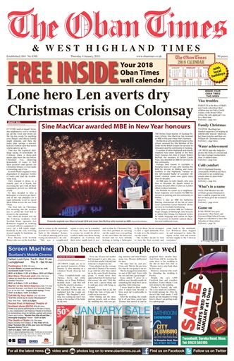 The Oban Times & Lochaber Times issue 