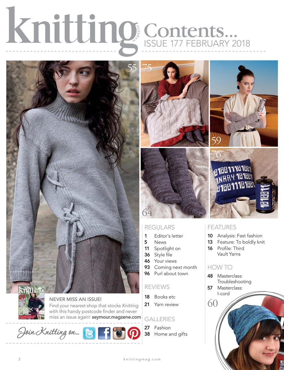 Knitting Preview Pages