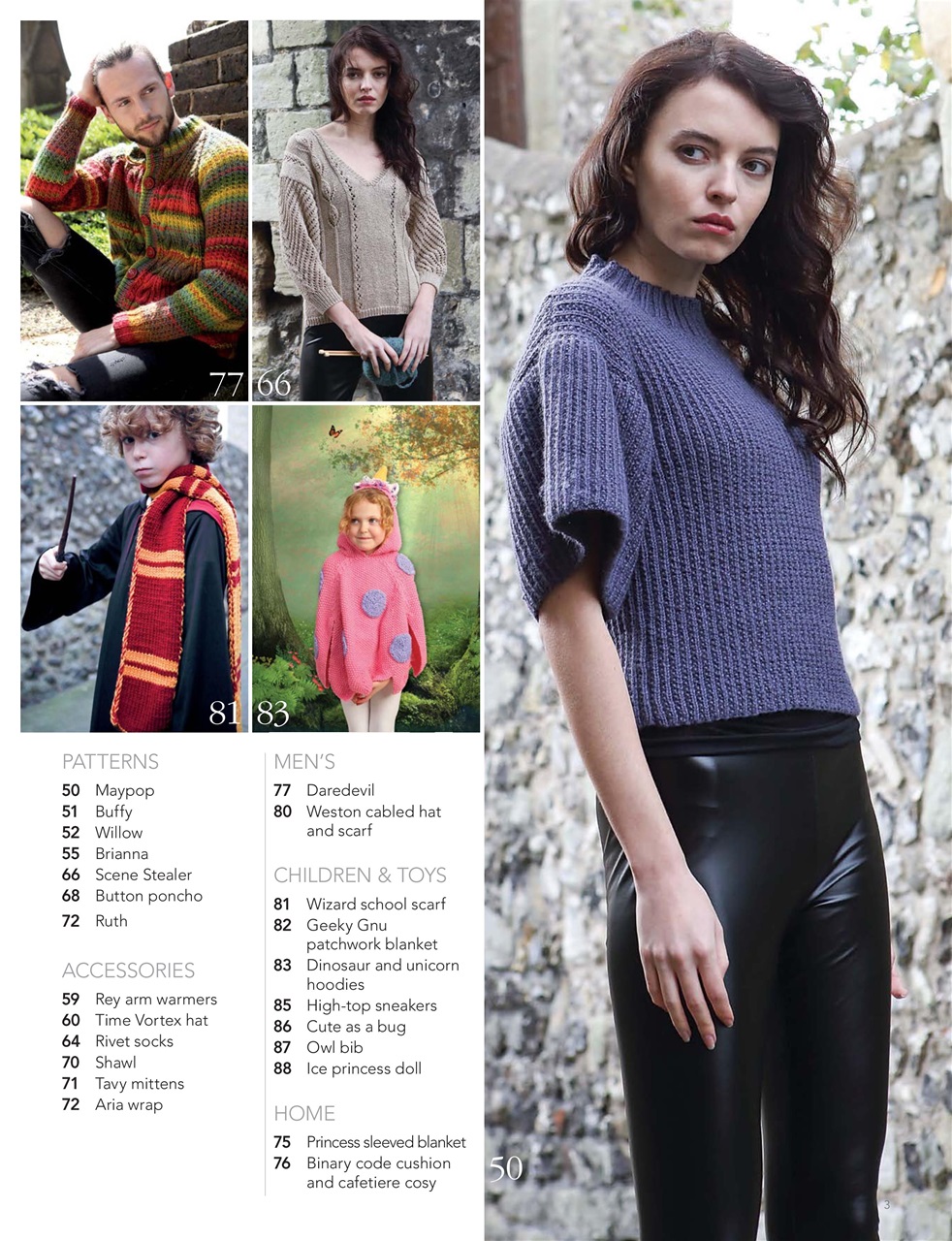 Knitting Preview Pages