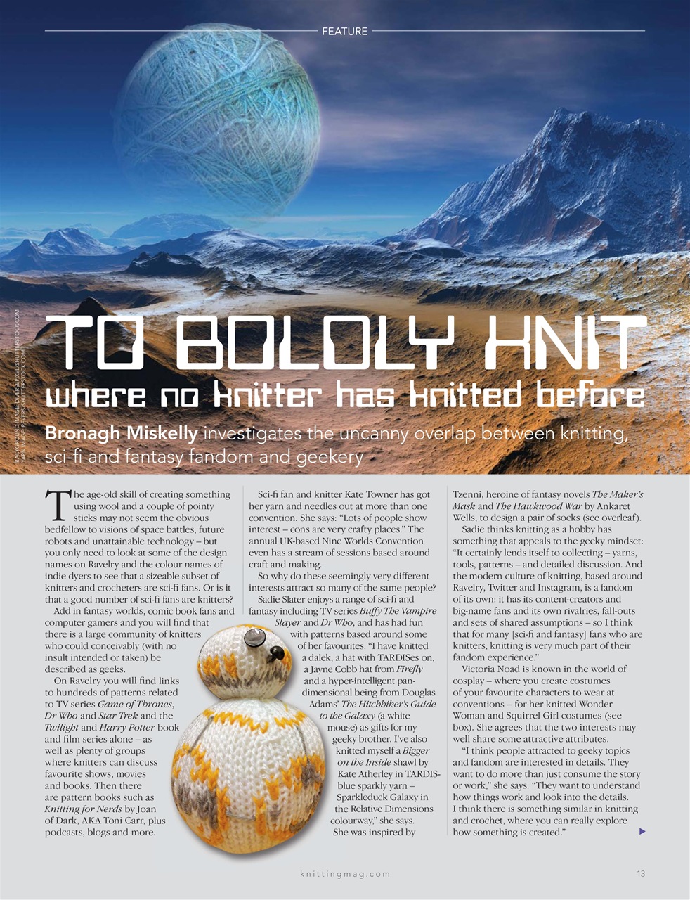 Knitting Preview Pages