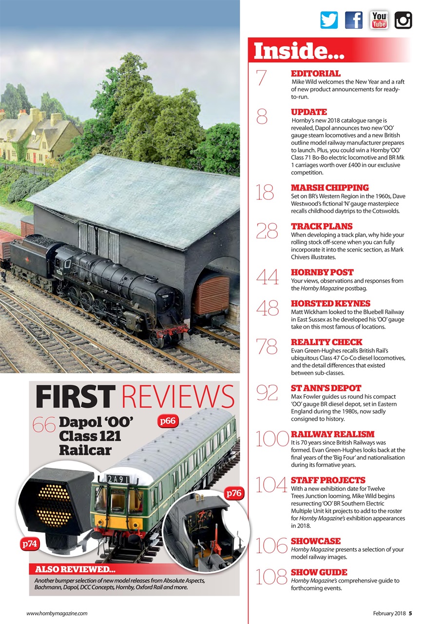 Hornby Magazine Preview Pages
