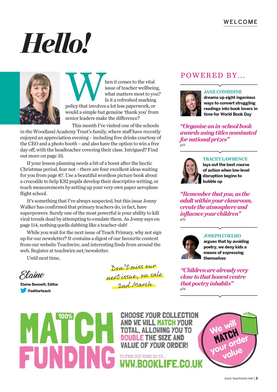 Teach Primary Preview Pages