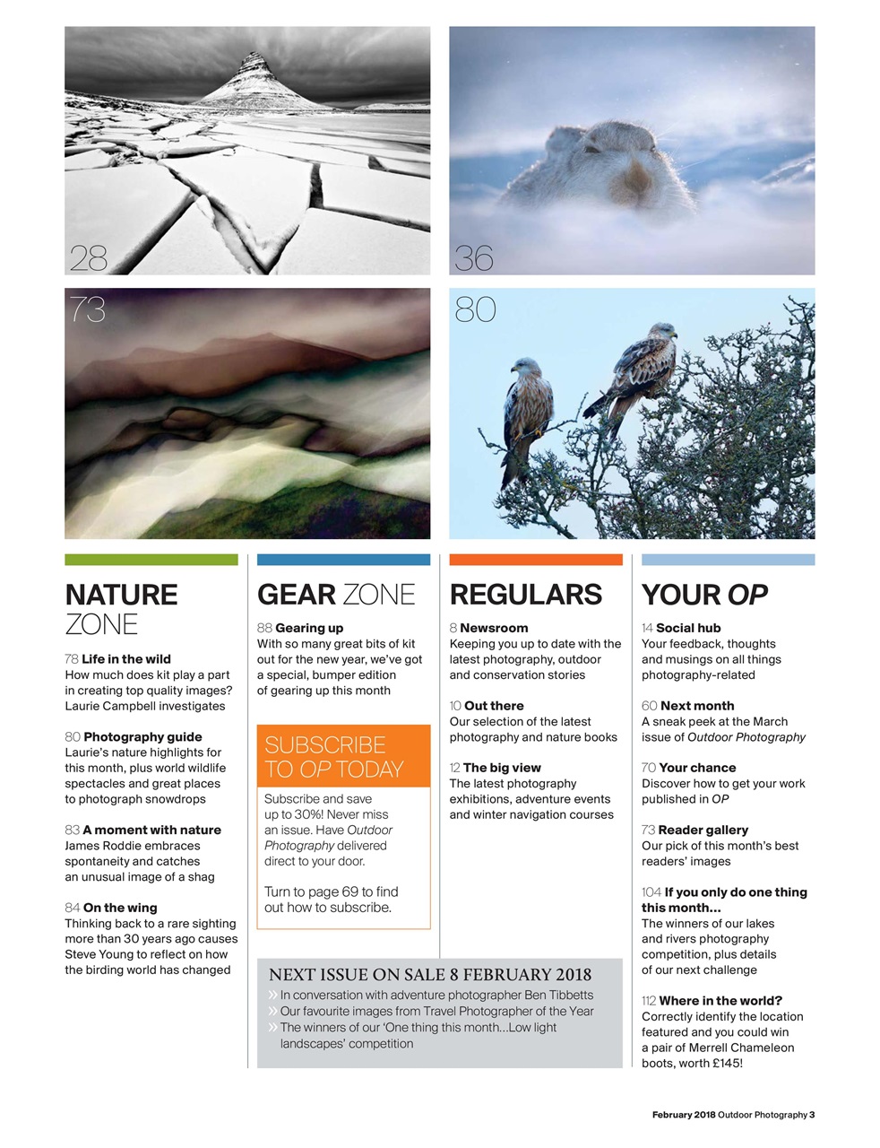 Outdoor Photography Preview Pages