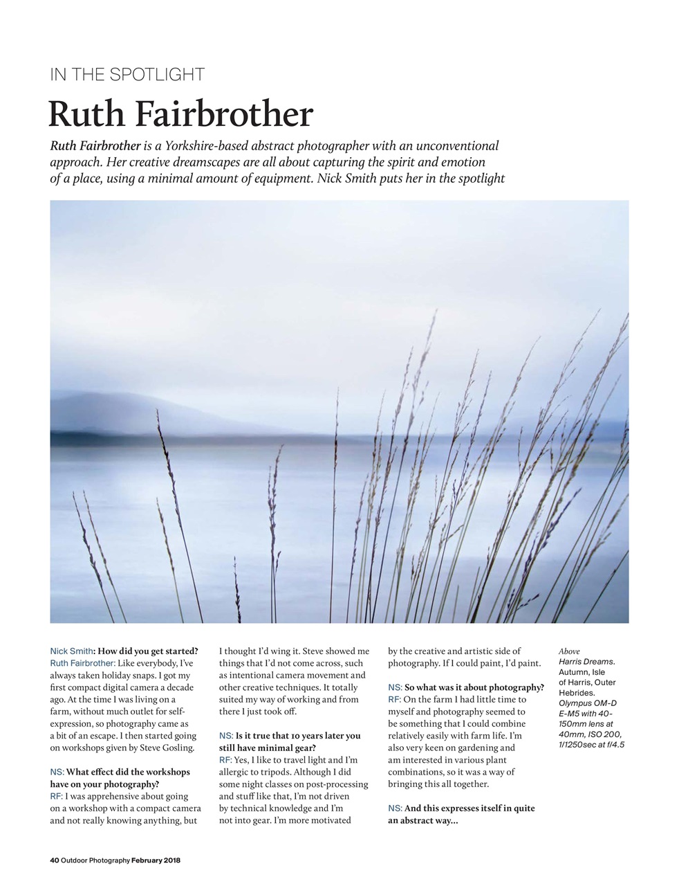 Outdoor Photography Preview Pages