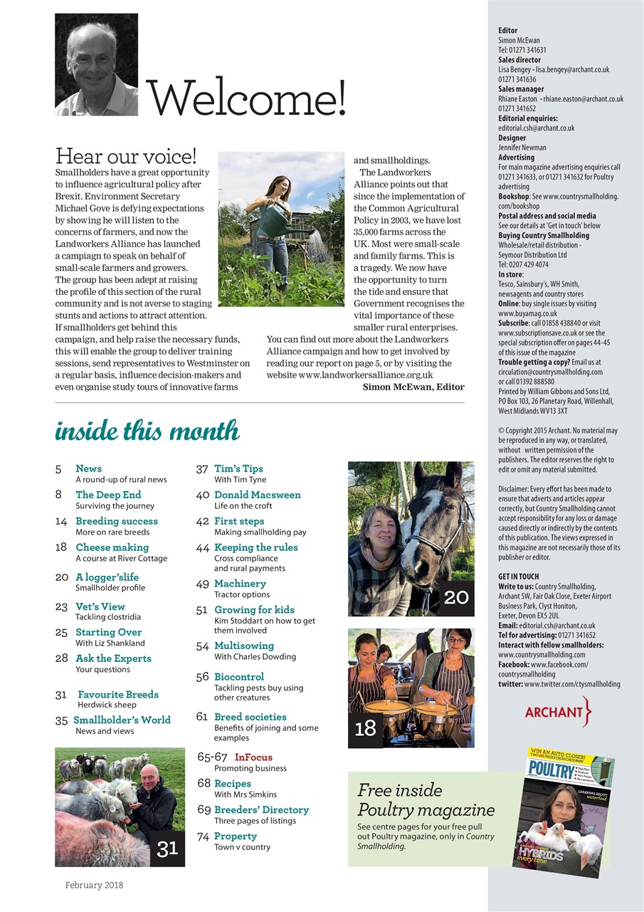 The Country Smallholder Preview Pages