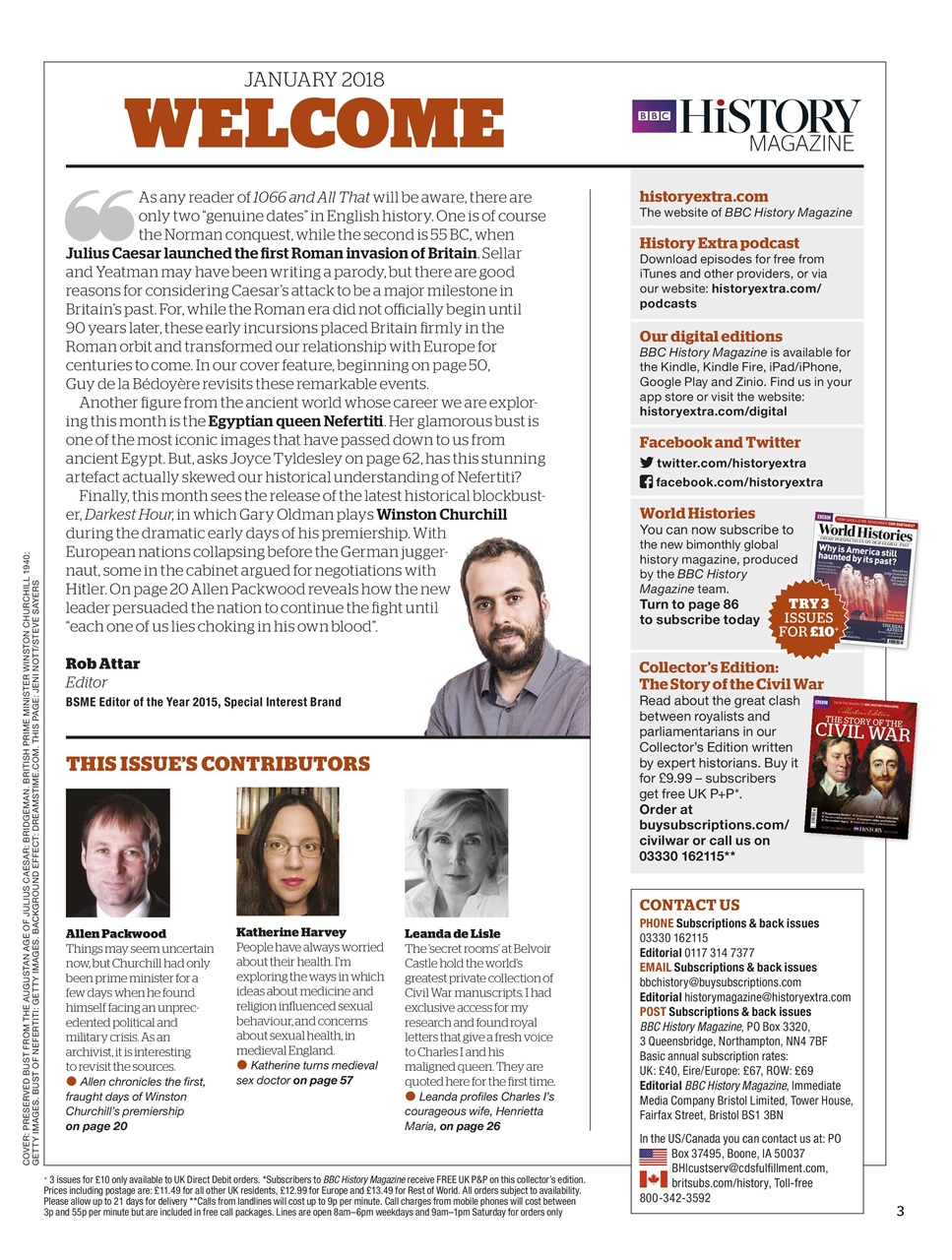 History Extra Magazine Preview Pages