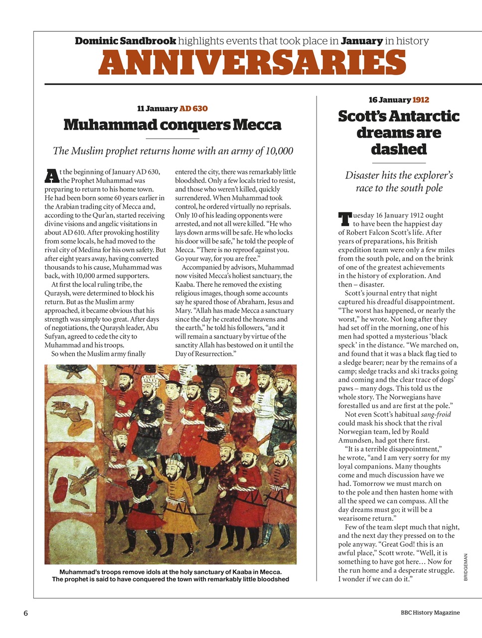 History Extra Magazine Preview Pages
