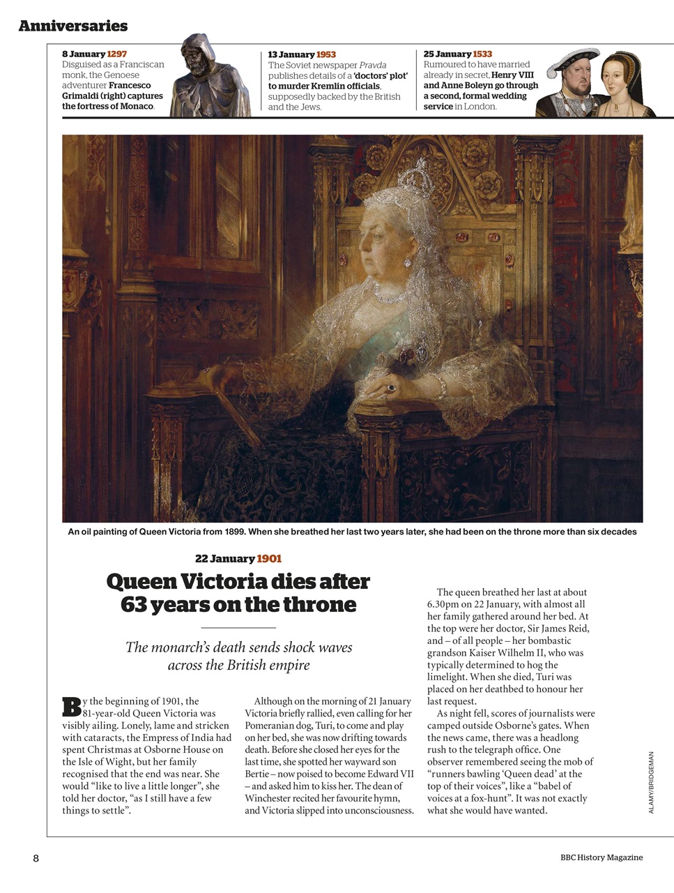 History Extra Magazine Preview Pages