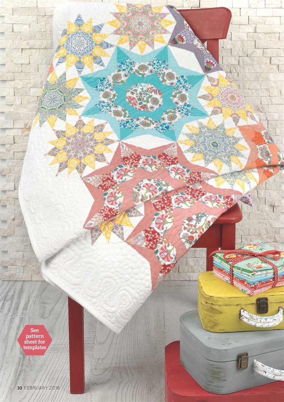 Popular Patchwork Magazine Preview Pages