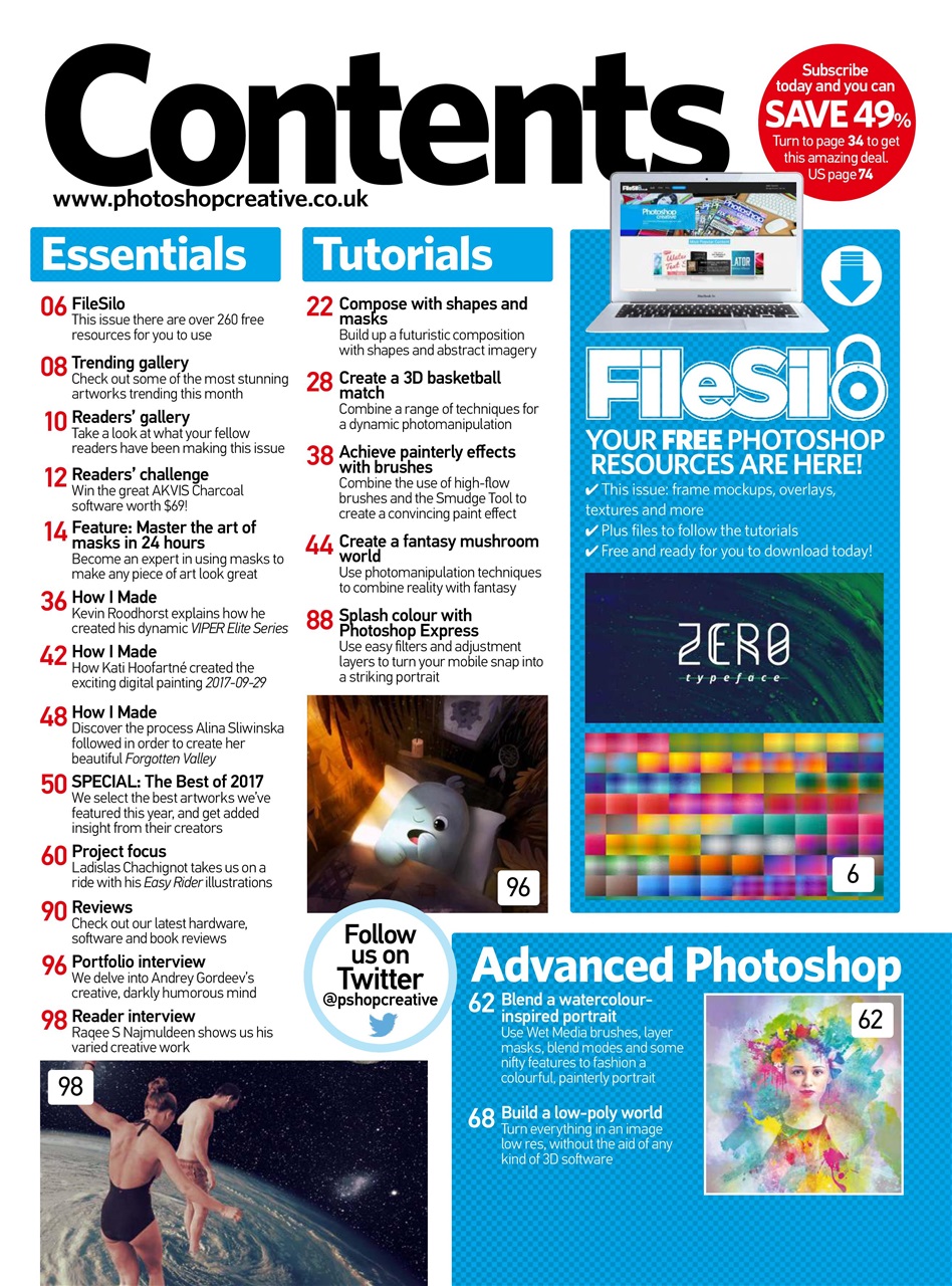 Photoshop Creative Preview Pages