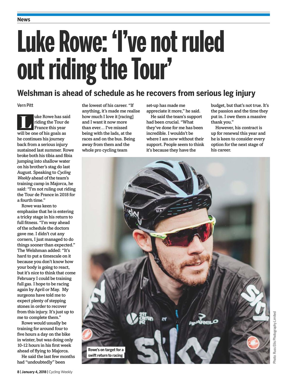 Cycling Weekly Preview Pages