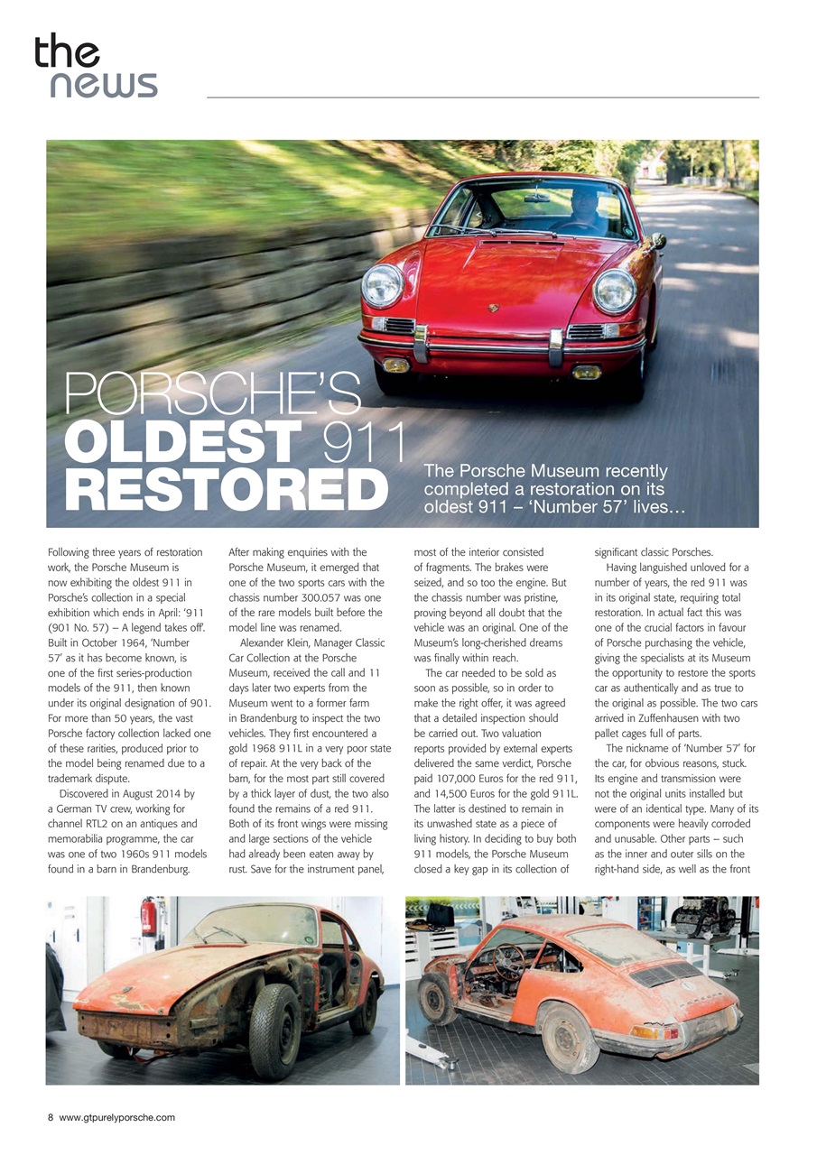 GT Porsche Preview Pages