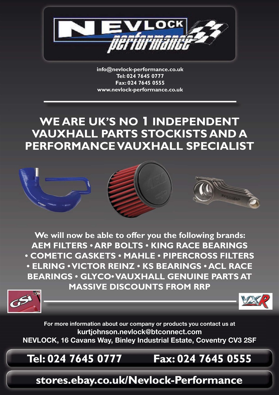 Performance Vauxhall Preview Pages
