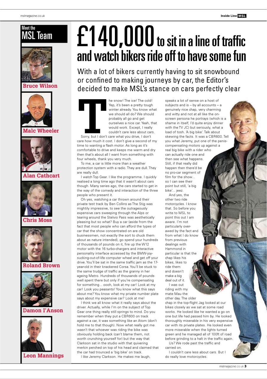 Motorcycle Sport & Leisure Preview Pages