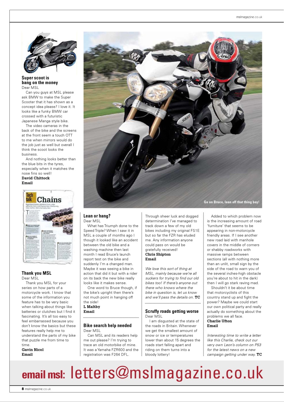Motorcycle Sport & Leisure Preview Pages