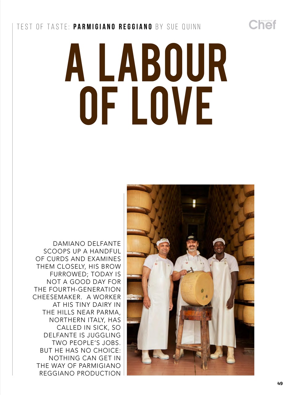 Chef & Restaurant Magazine Preview Pages