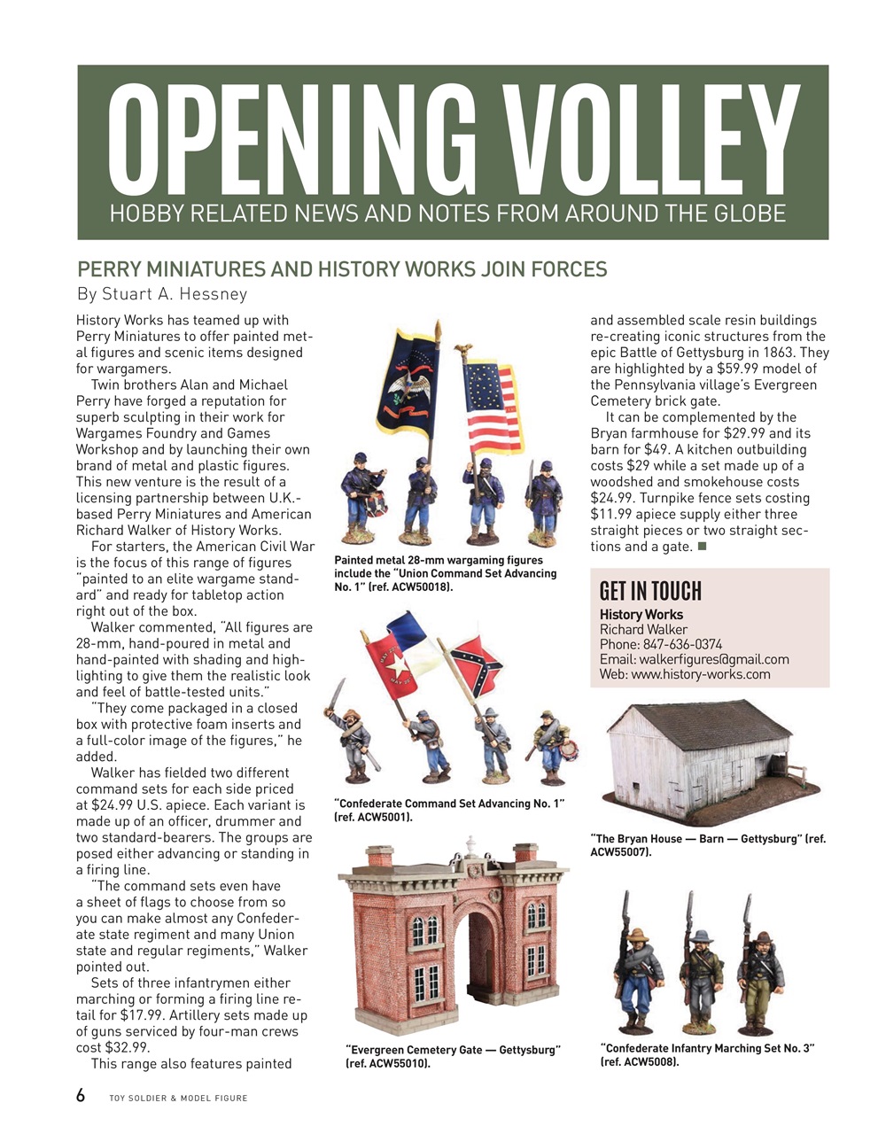 Toy Soldier & Model Figure Preview Pages