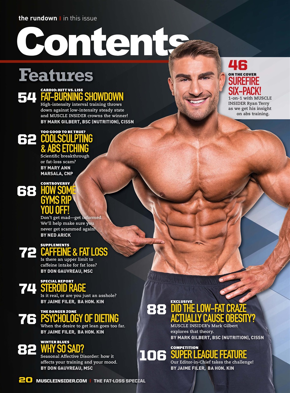 Muscle Insider Magazine Preview Pages