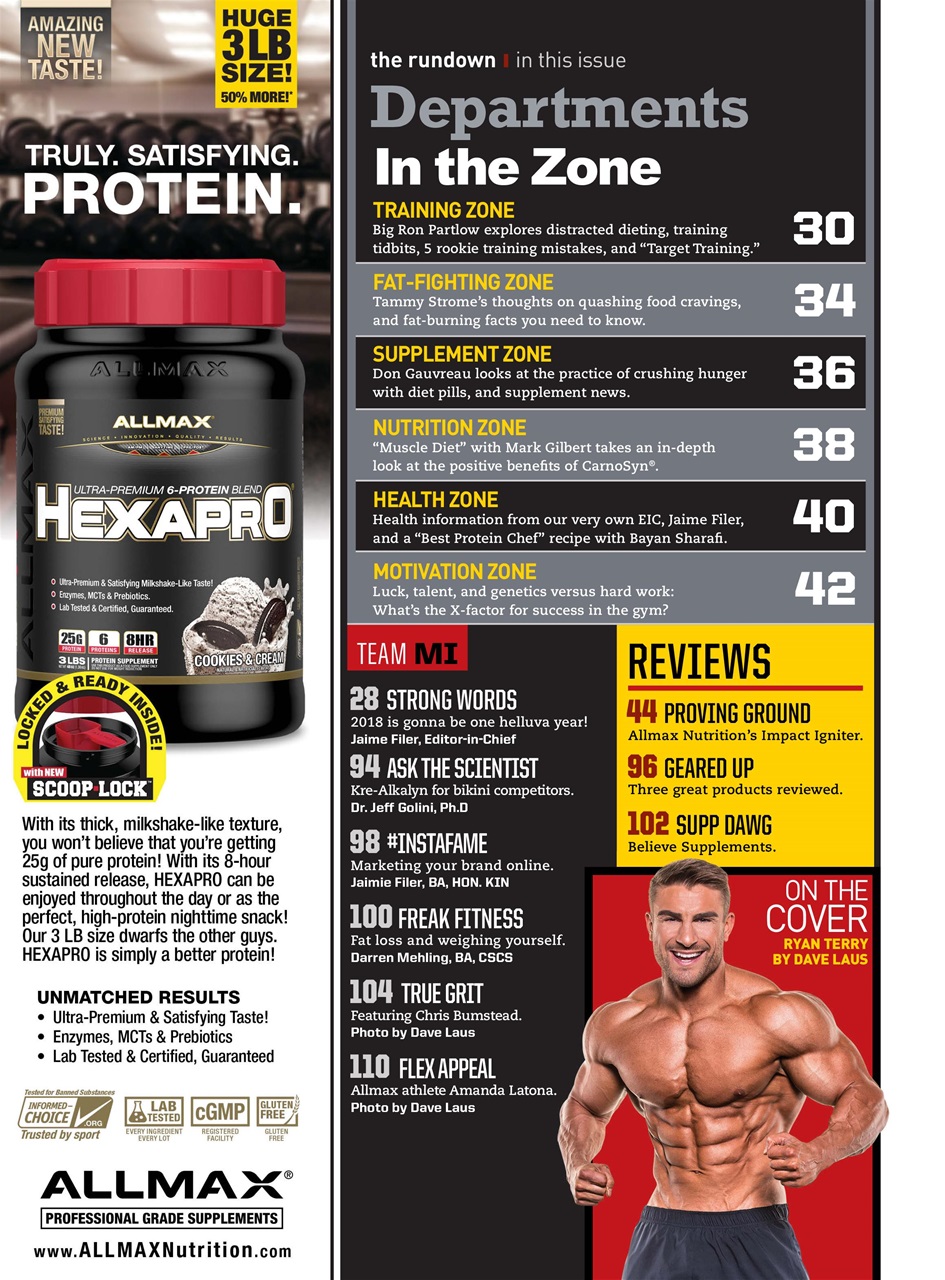 Muscle Insider Magazine Preview Pages