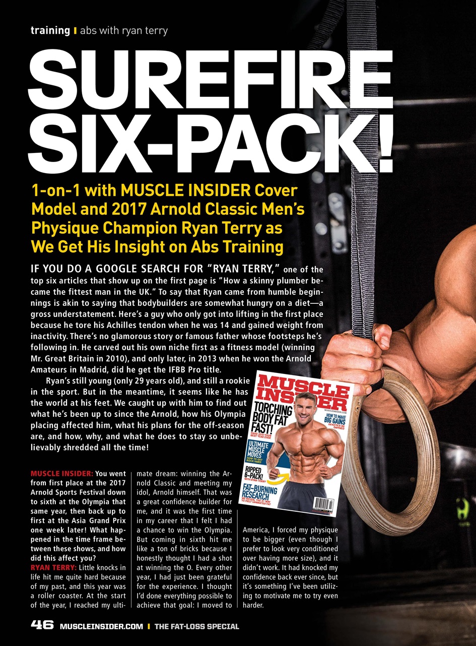 Muscle Insider Magazine Preview Pages