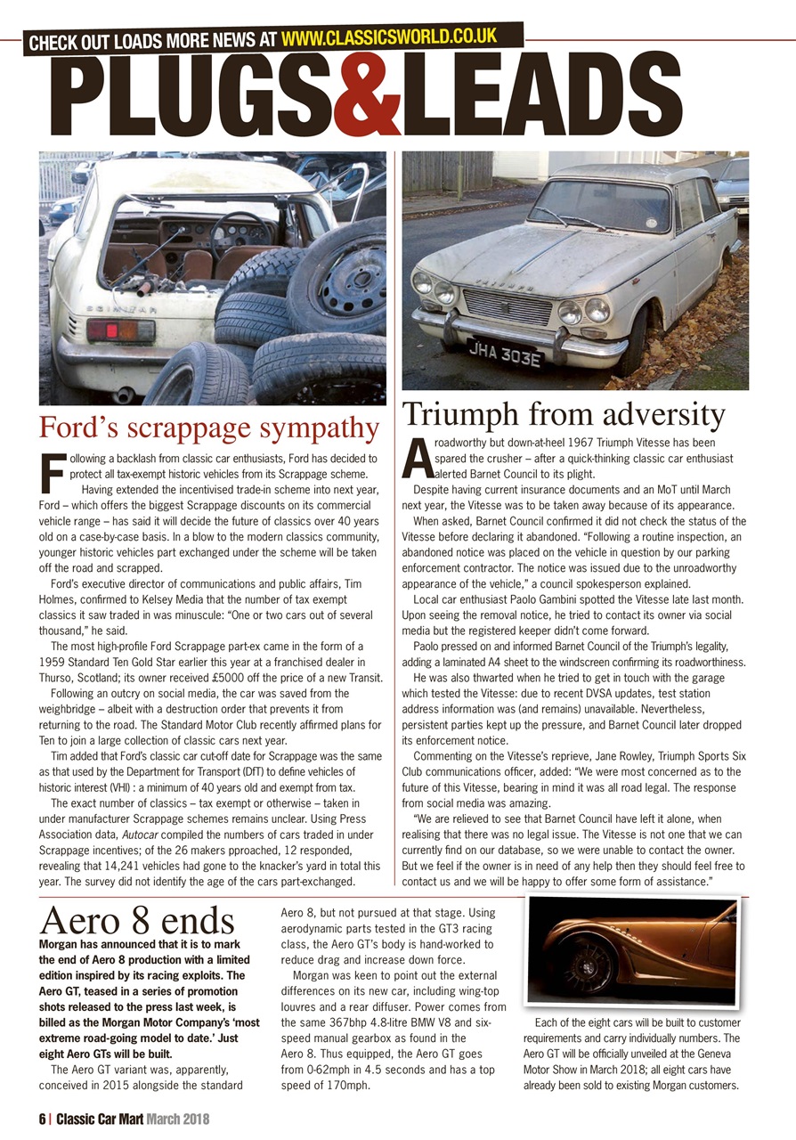 Classic Car Mart Preview Pages
