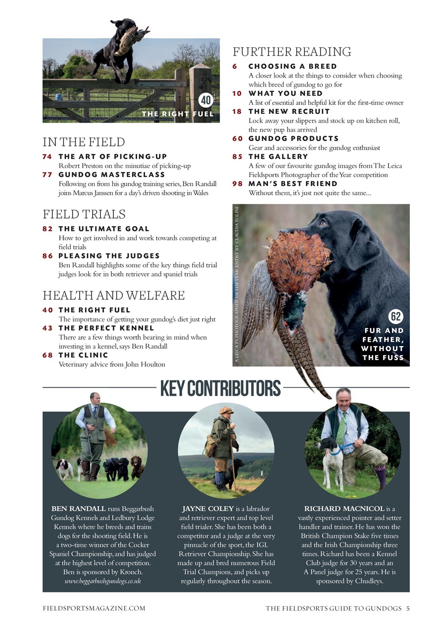 Fieldsports Journal Preview Pages