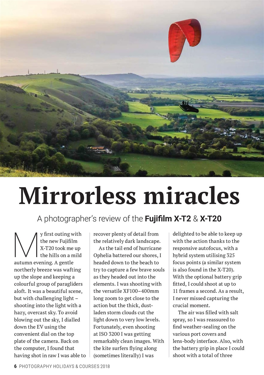 Outdoor Photography Preview Pages