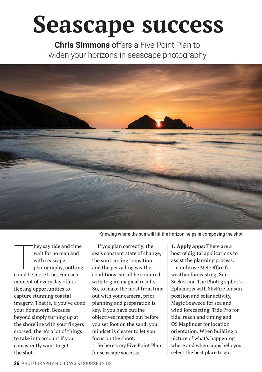 Outdoor Photography Preview Pages