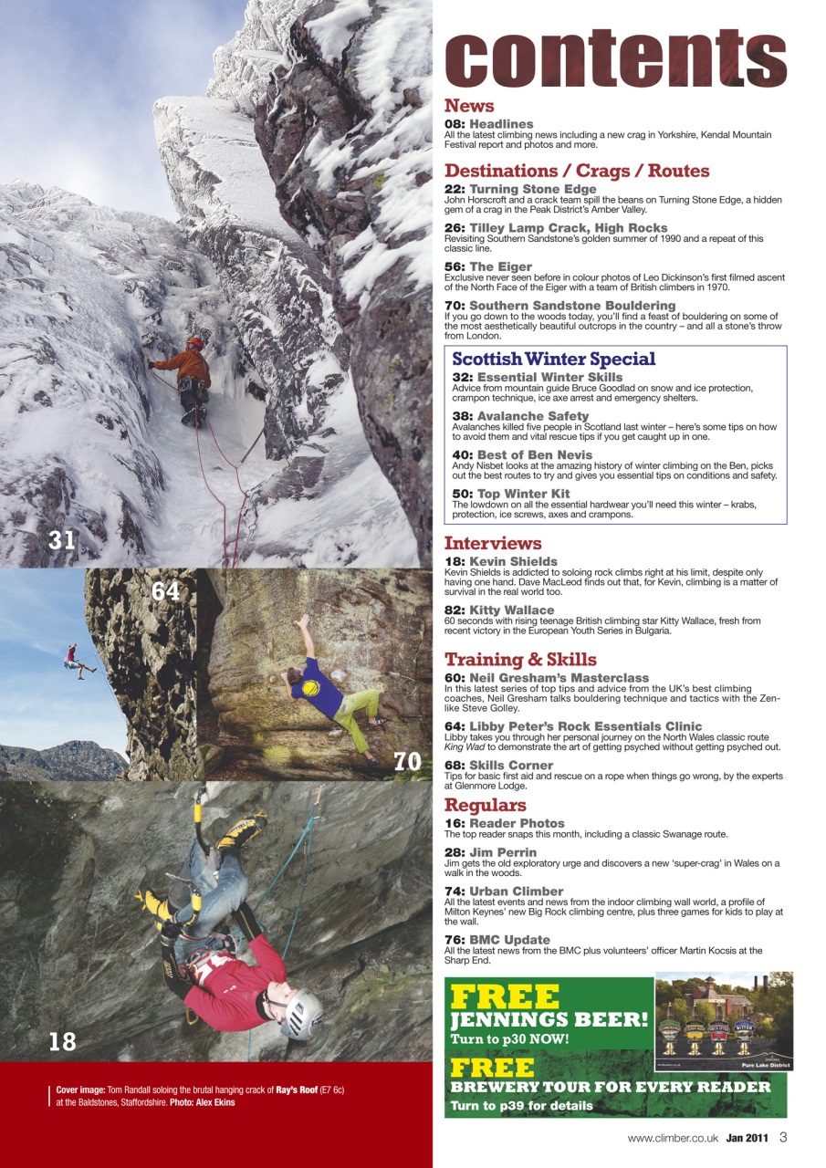 Climber Preview Pages