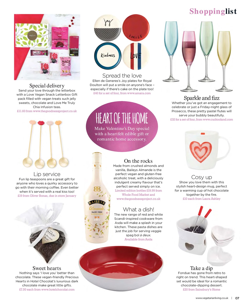 Vegetarian Living Preview Pages