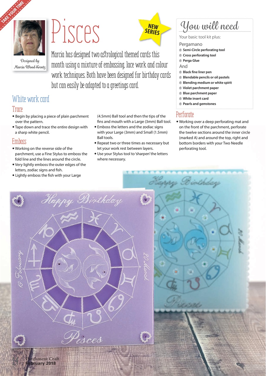 Parchment Craft Preview Pages