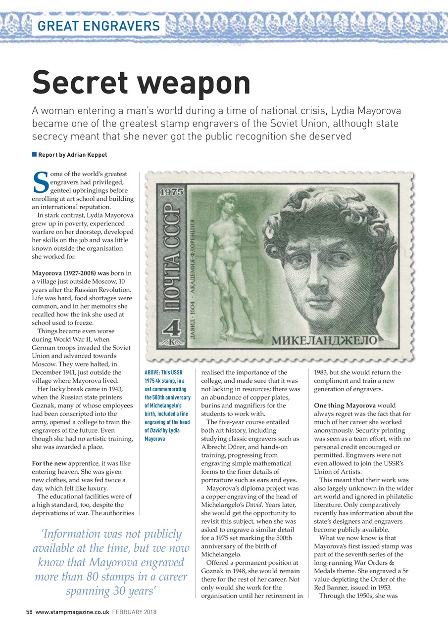 Stamp Magazine Preview Pages