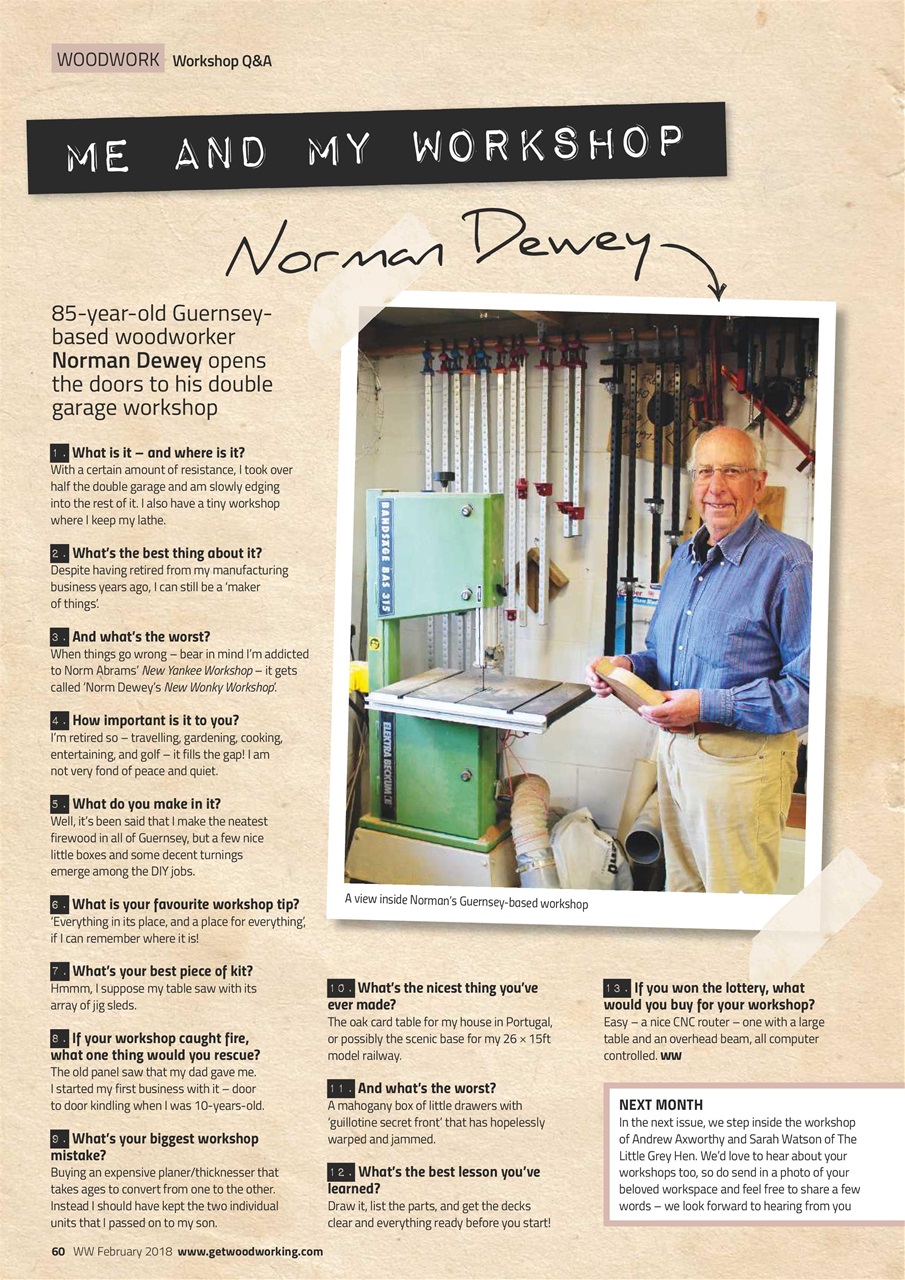 The Woodworker Magazine Preview Pages