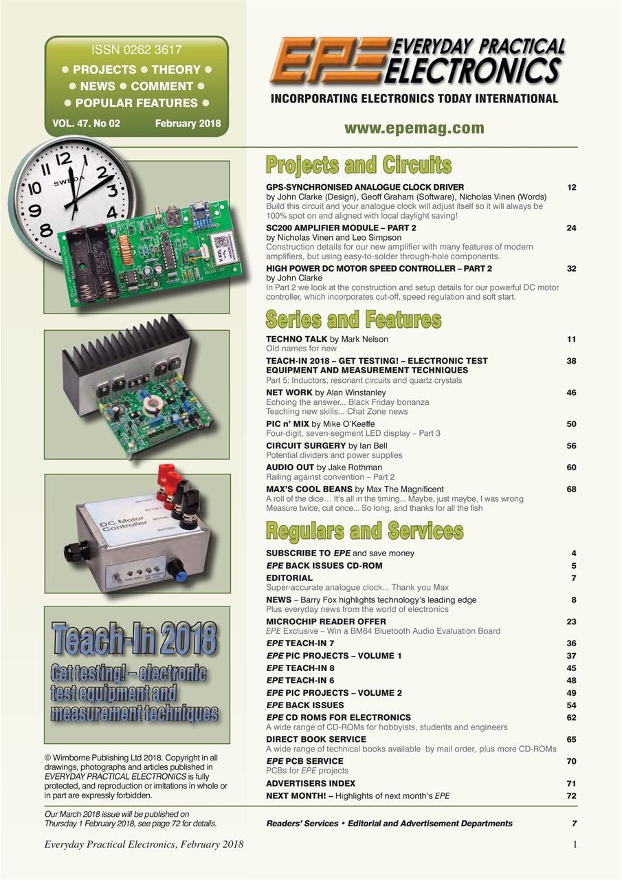 Practical Electronics Preview Pages