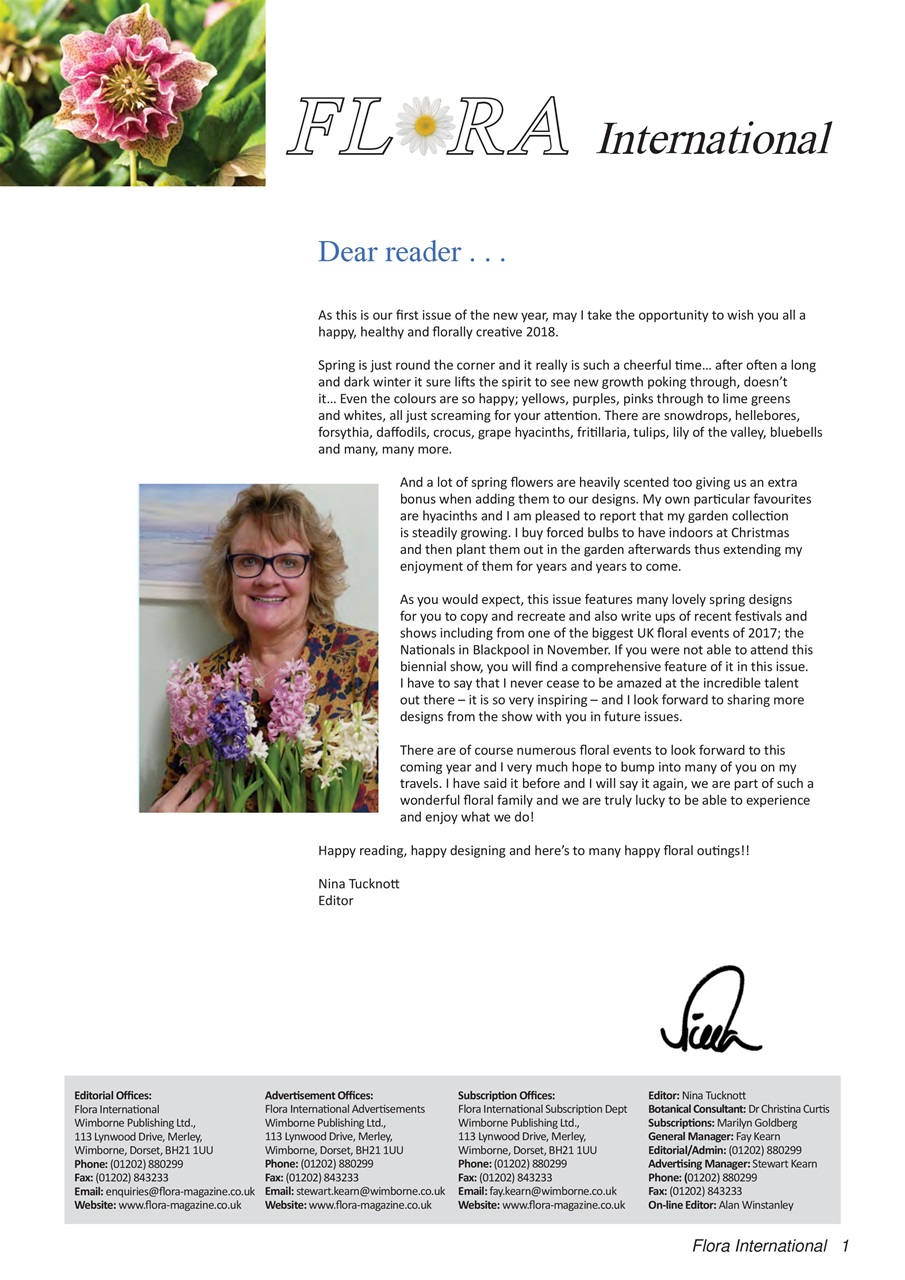 Flora International Preview Pages