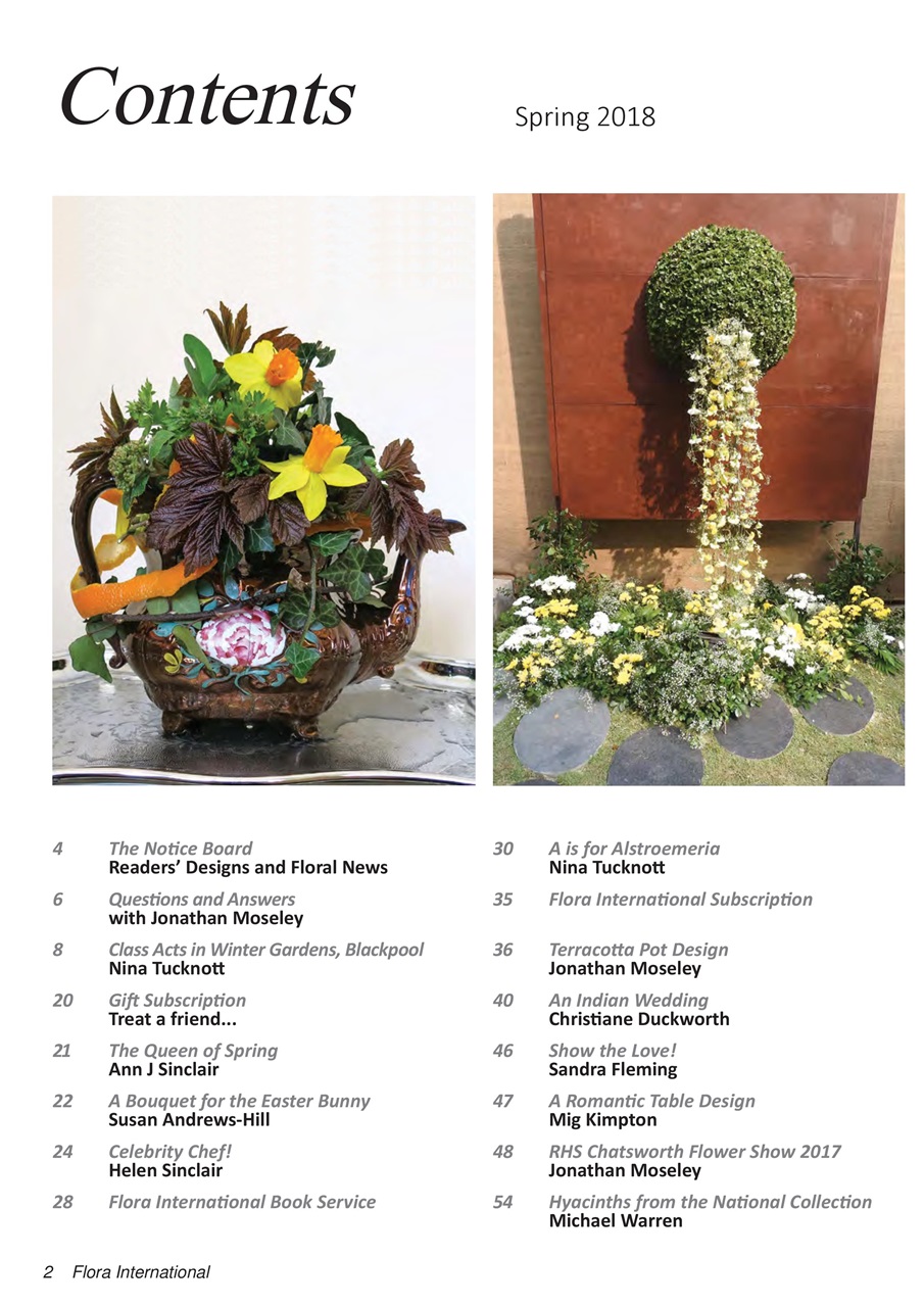 Flora International Preview Pages