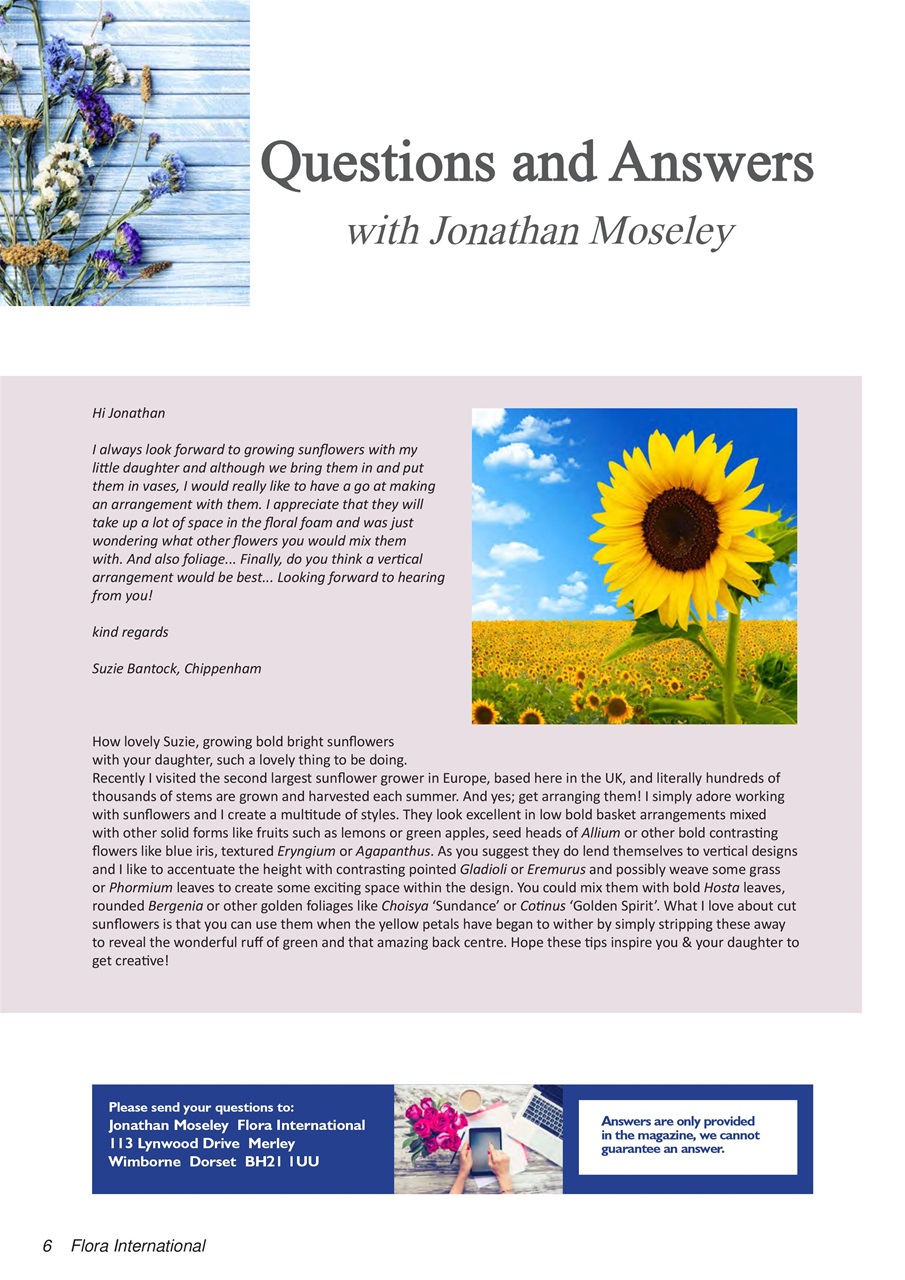 Flora International Preview Pages